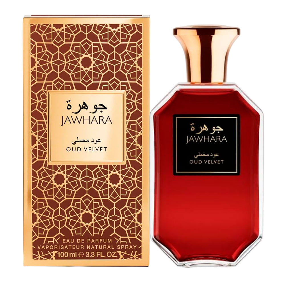 Perfume Unissex Árabe Oud Velvet Jawhara Eau de Parfum 100ml