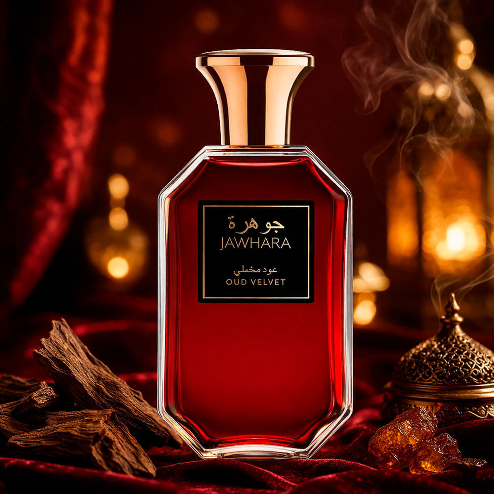 Perfume Unissex Árabe Oud Velvet Jawhara Eau de Parfum 100ml