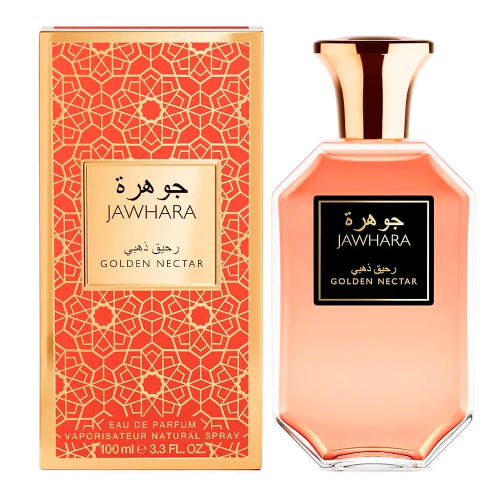 Perfume Unissex Árabe Golden Nectar Jawhara Eau de Parfum 100ml