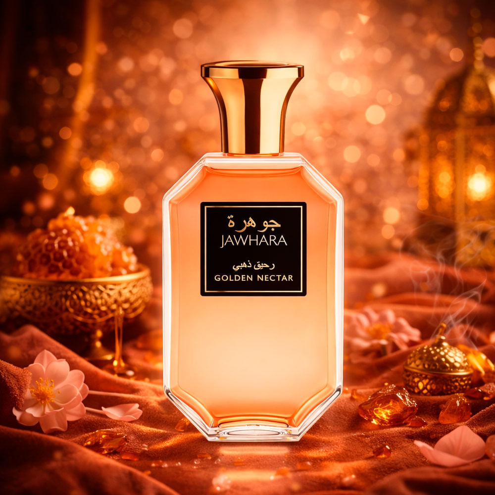 Perfume Unissex Árabe Golden Nectar Jawhara Eau de Parfum 100ml
