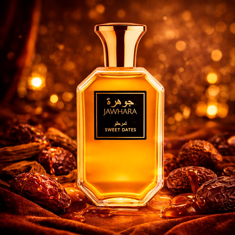 Perfume Unissex Árabe Sweet Dates Jawhara Eau de Parfum 100ml