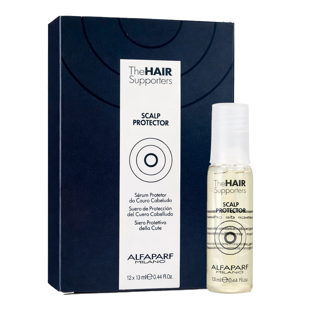 Kit Ampolas Capilares The Hair Supporters Scalp Protector Alfaparf Milano 12x13ml