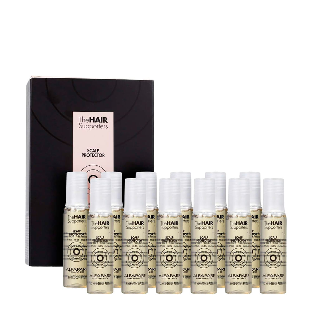 Kit Ampolas Capilares The Hair Supporters Scalp Protector Alfaparf Milano 12x13ml