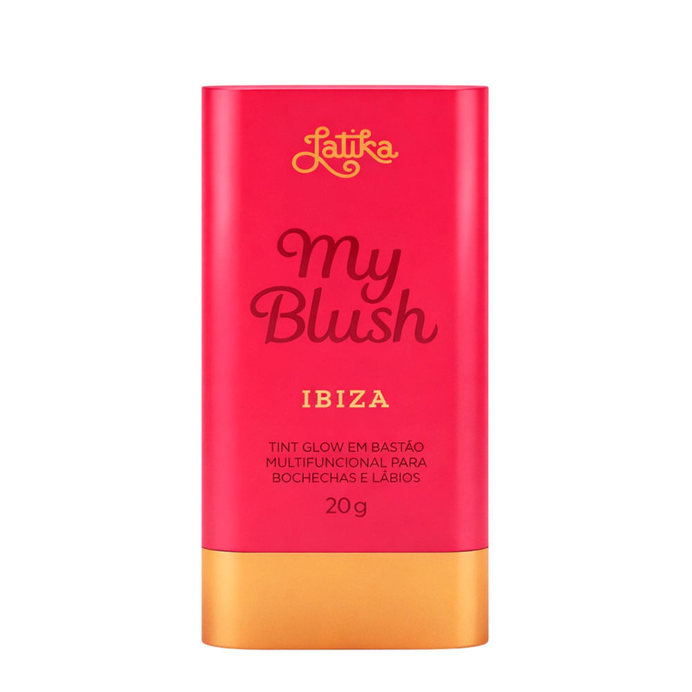 Blush em Bastão My Blush Latika 20g Cor Ibiza