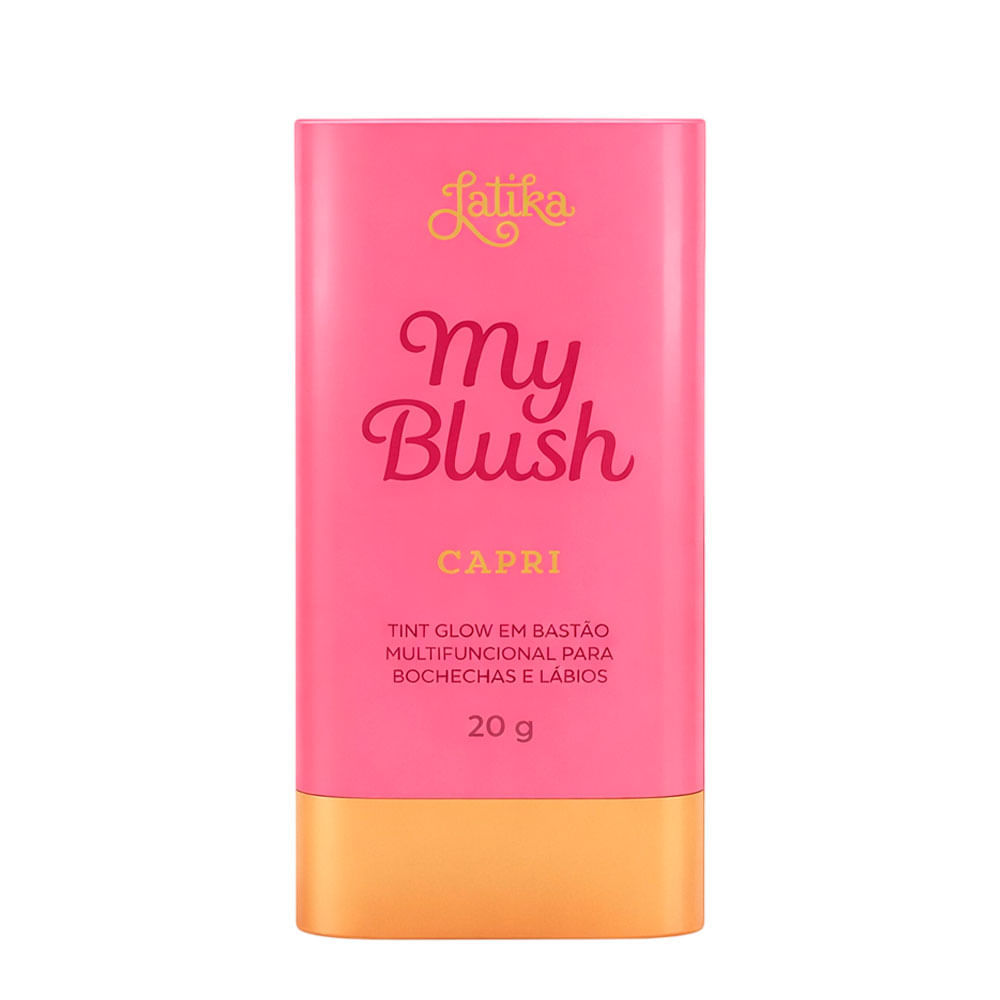 Blush em Bastão My Blush Latika 20g Cor Capri