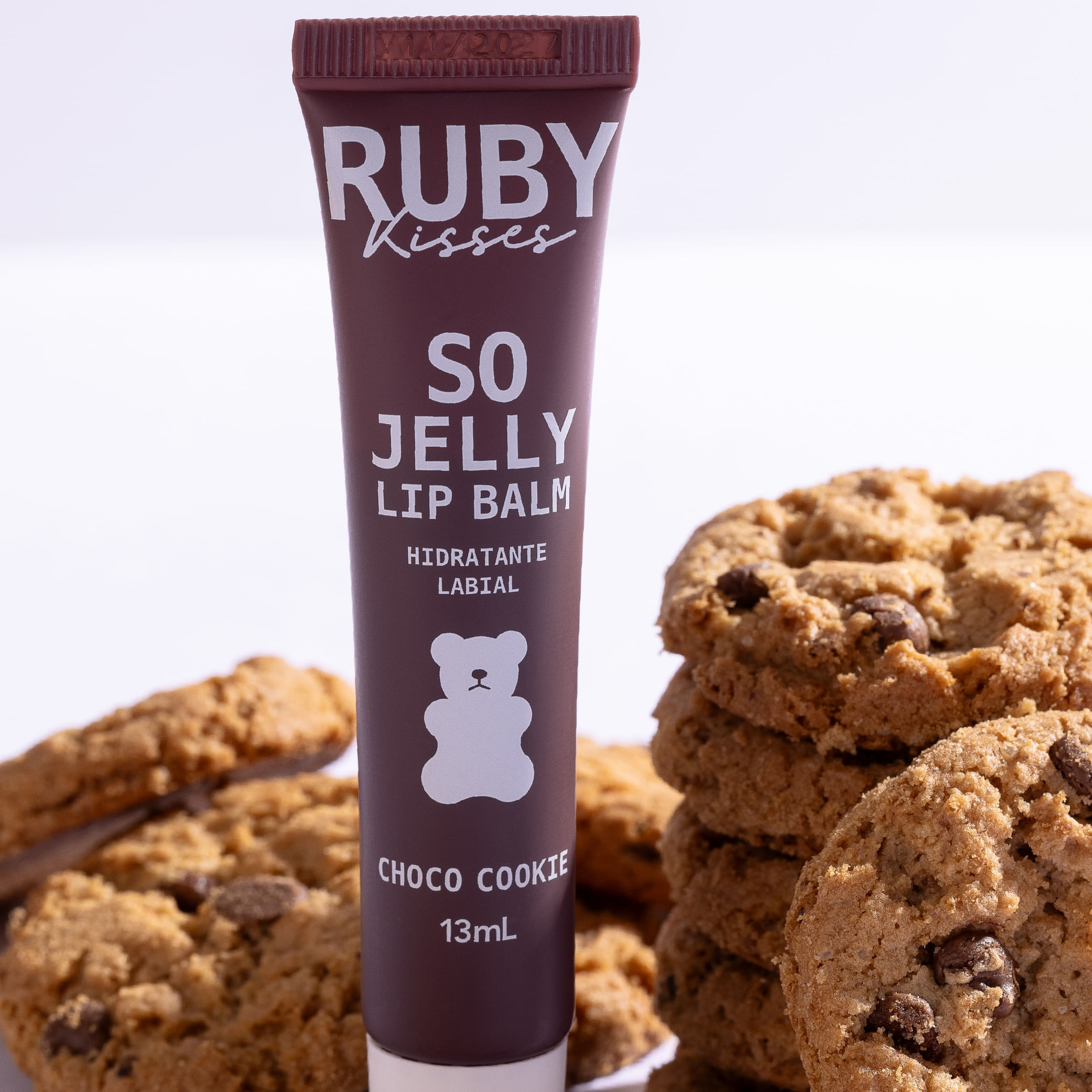 Lip Balm So Jelly Ruby Kisses Marrom escuro