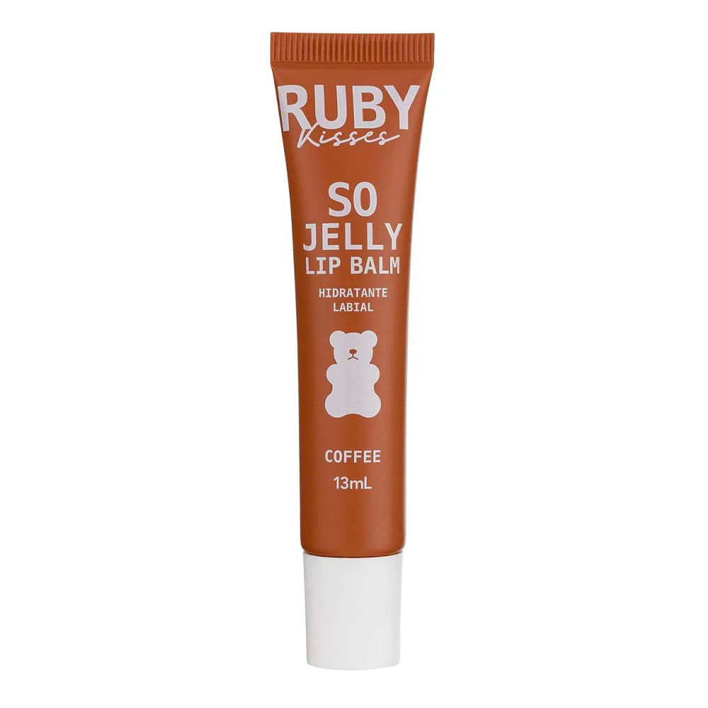 Lip Balm So Jelly  Ruby Kisses Cor Marrom Claro