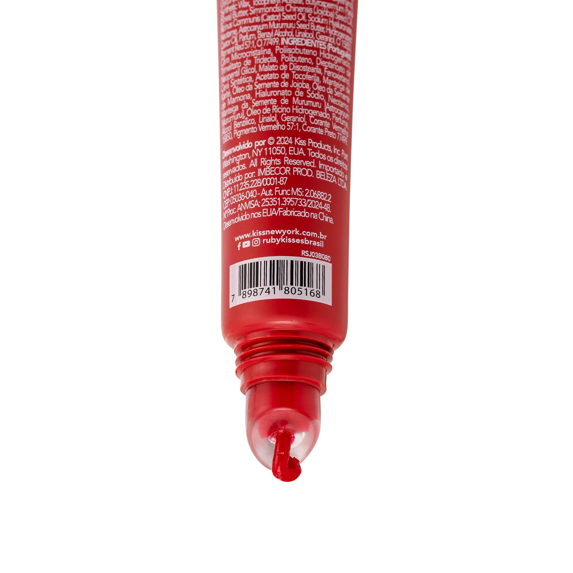 Lip Balm So Jelly Ruby Kisses Cor Vermelho