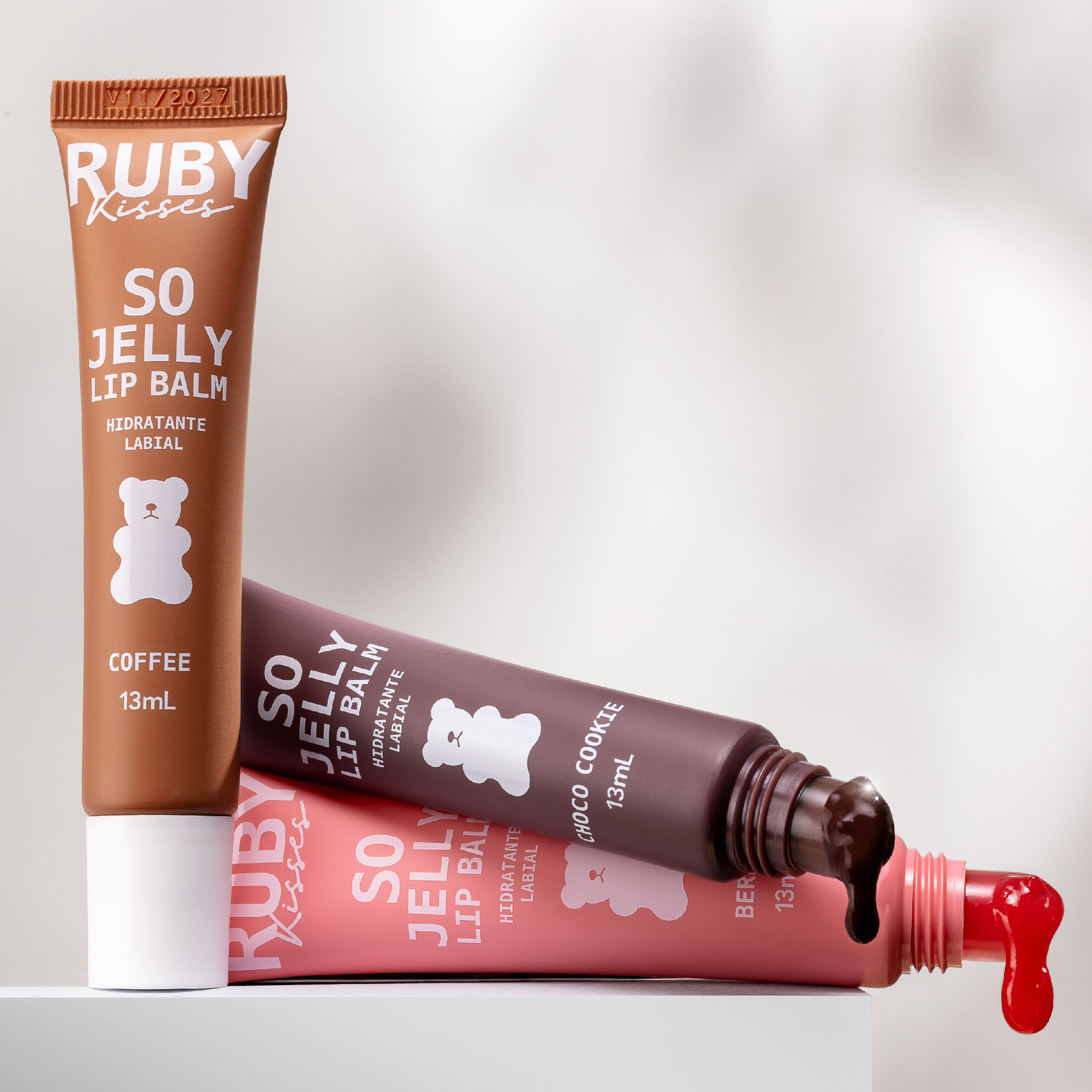 Lip Balm So Jelly Ruby Kisses Cor Vermelho