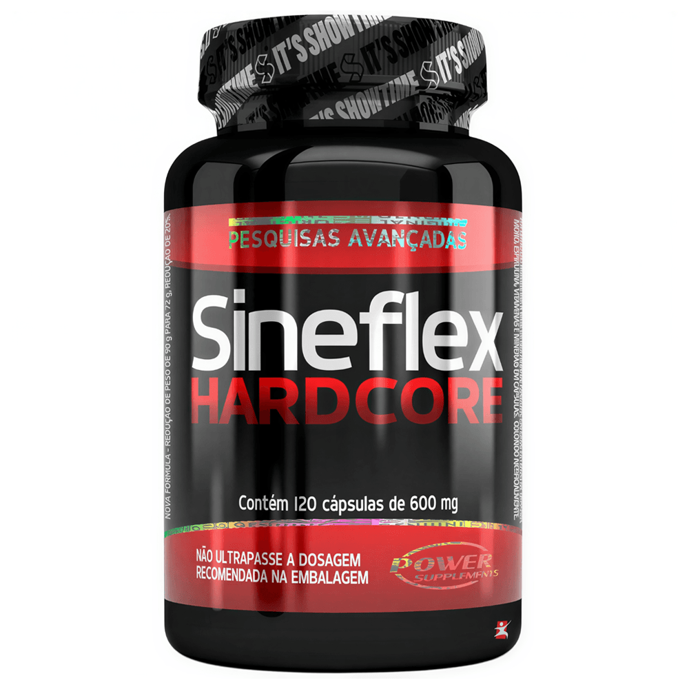 Sineflex Hardcore Power Supplements 120 Cápsulas