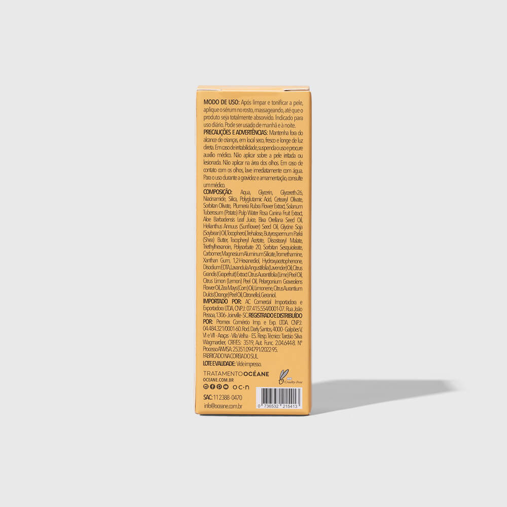 Sérum Facial de Ácido Poliglutâmico Polyglutamic Acid Oceane 30ml