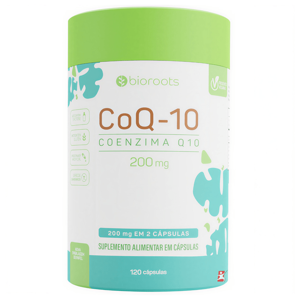 Coenzima Q10 Bioroots 120 Cápsulas