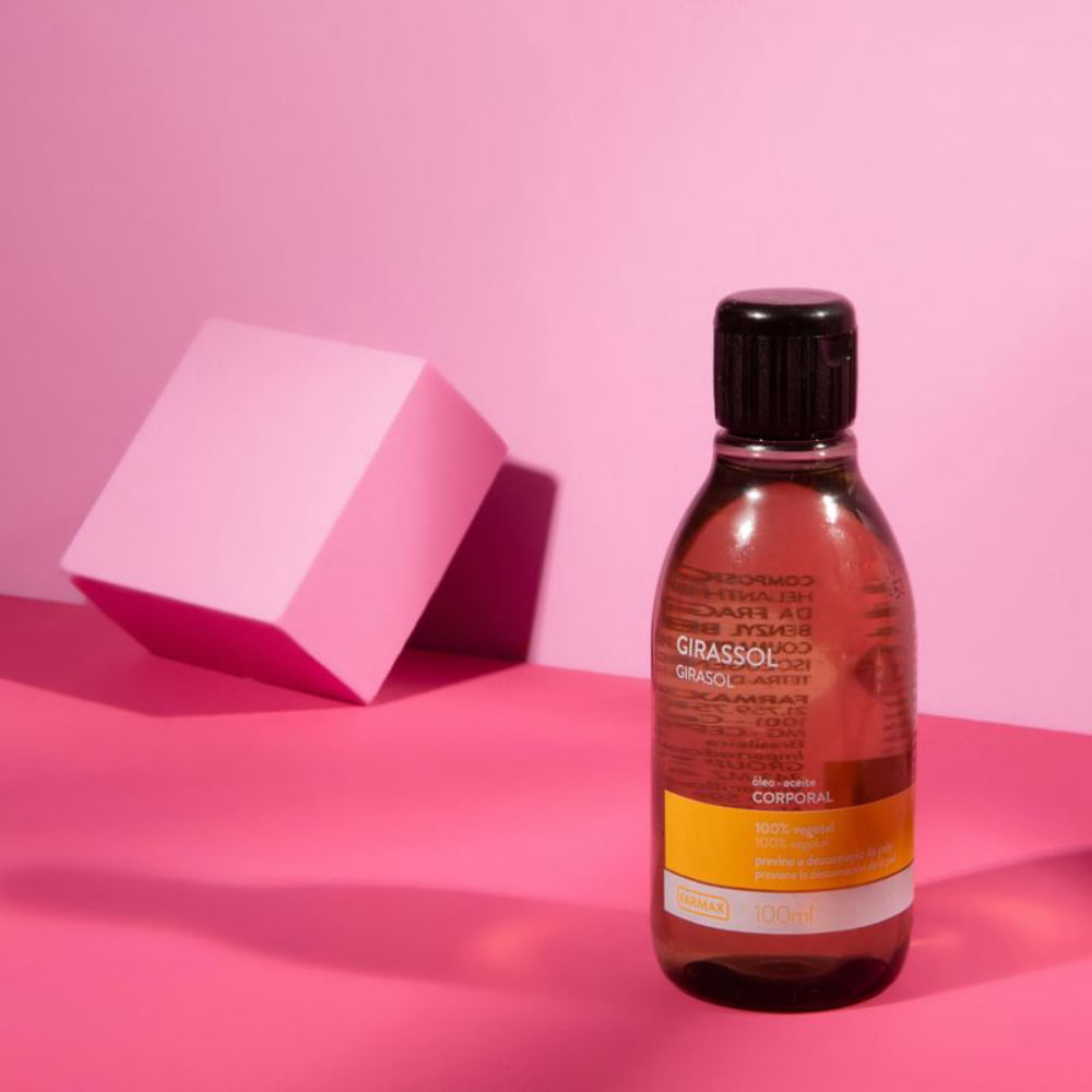 Óleo Corporal Girassol Farmax 100ml