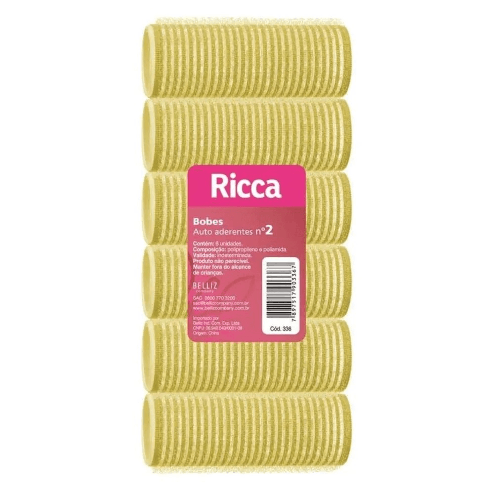 Bobes Auto-aderente N2 Ricca Amarelo