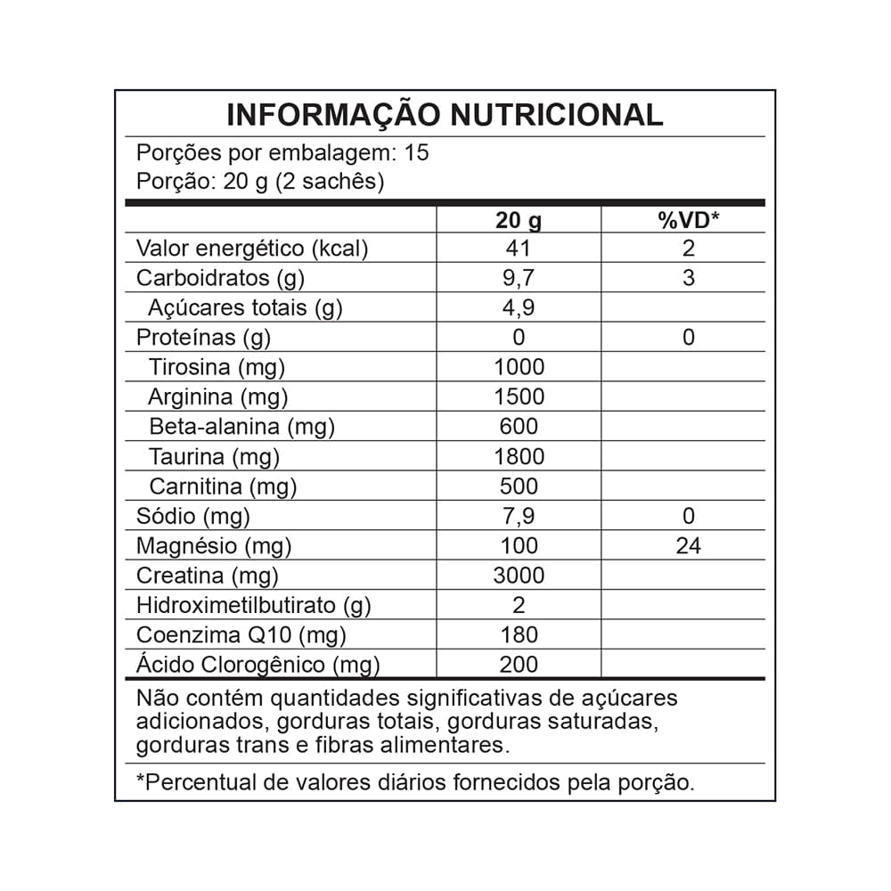 ENERGY® ATP 10g 30 Sachês Sabor Açaí
