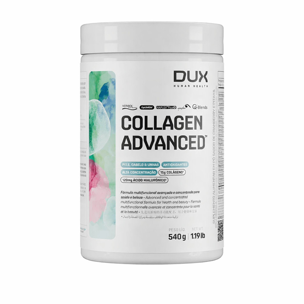 Collagen Advanced Dux Nutrition Maçã 540g
