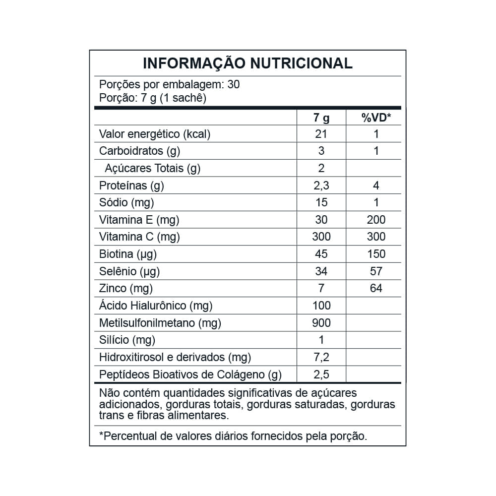 Biocolin Collagen Central Nutrition 7g 30 Sachês Sabor Blueberry & Açaí