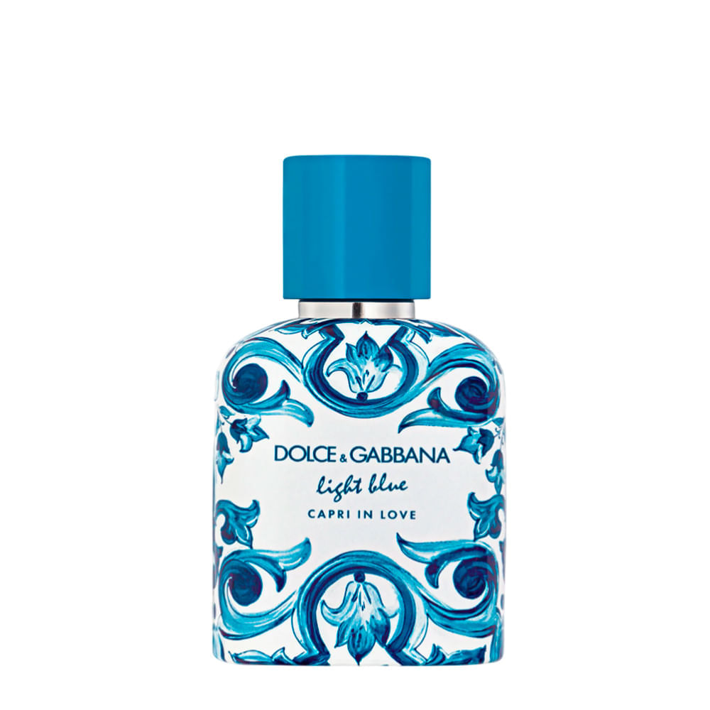 Perfume Masculino Light Blue Capri In Love Pour Homme Dolce & Gabbana Eau De Parfum 100ml