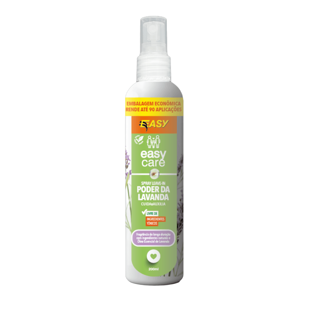 Spray Leave-in Repelente Poder Da Lavanda Easy Care 200ml
