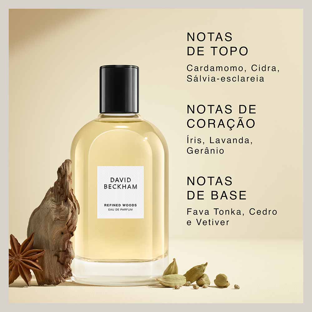 Perfume Masculino The Collection Refined Woods Eau de Parfum David Beckham 100ml