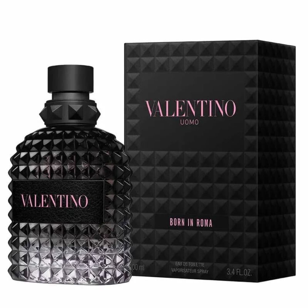 Perfume Masculino Born In Roma Uomo Valentino Eau de Toilette 100ml