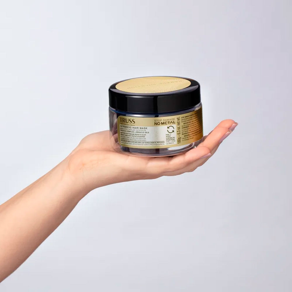 Máscara Capilar Professional Stop Damage no Metal Truss 180g