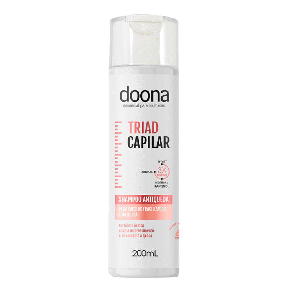 Shampoo Antiqueda Doona Triad Capilar 200ml