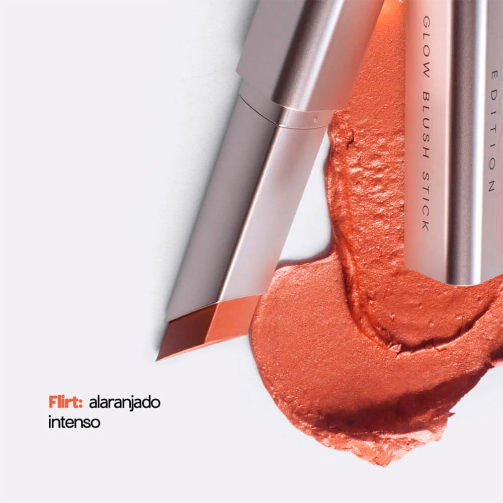 Blush em Bastão Stick Glow Océane Edition 7g Cor Flirt
