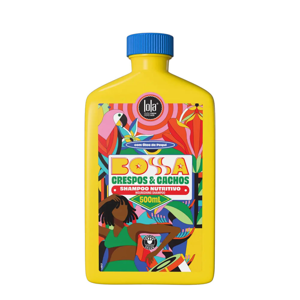 Shampoo Nutritivo Lola Bossa Crespos & Cachos 500ml