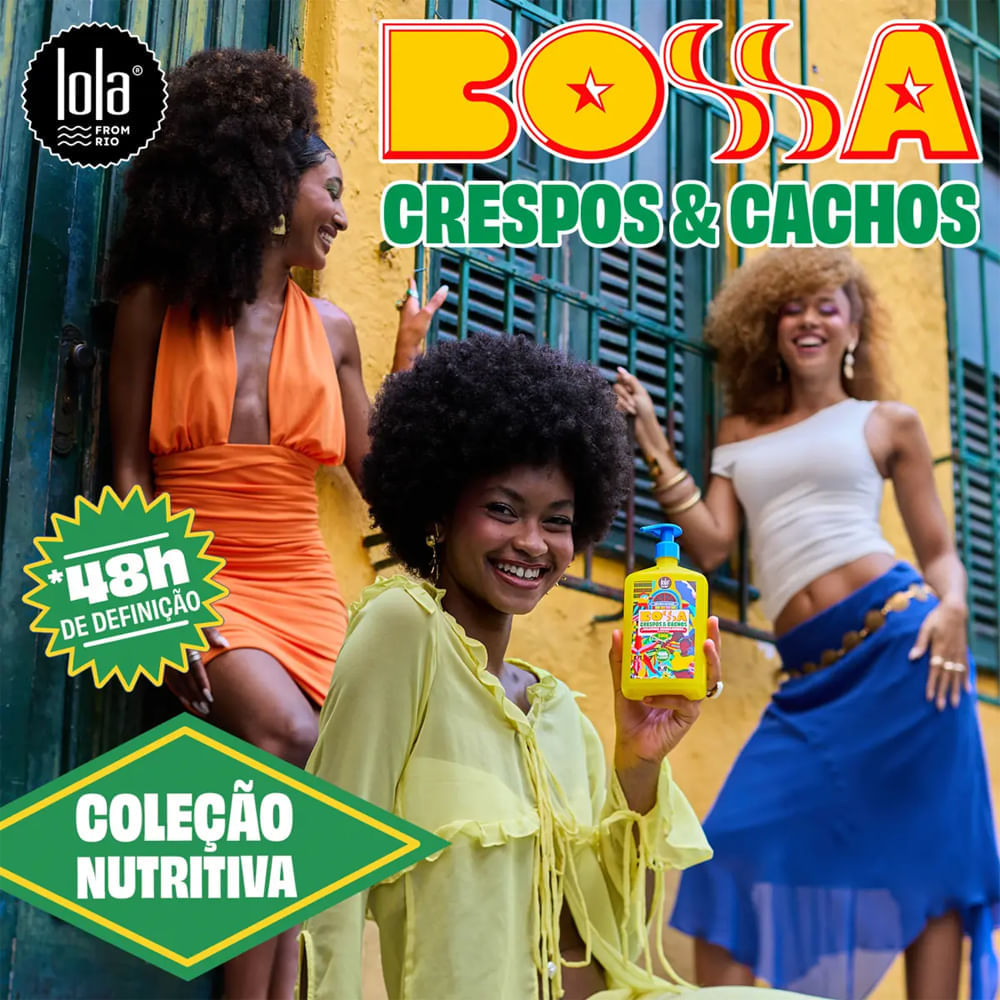 Shampoo Nutritivo Lola Bossa Crespos & Cachos 500ml