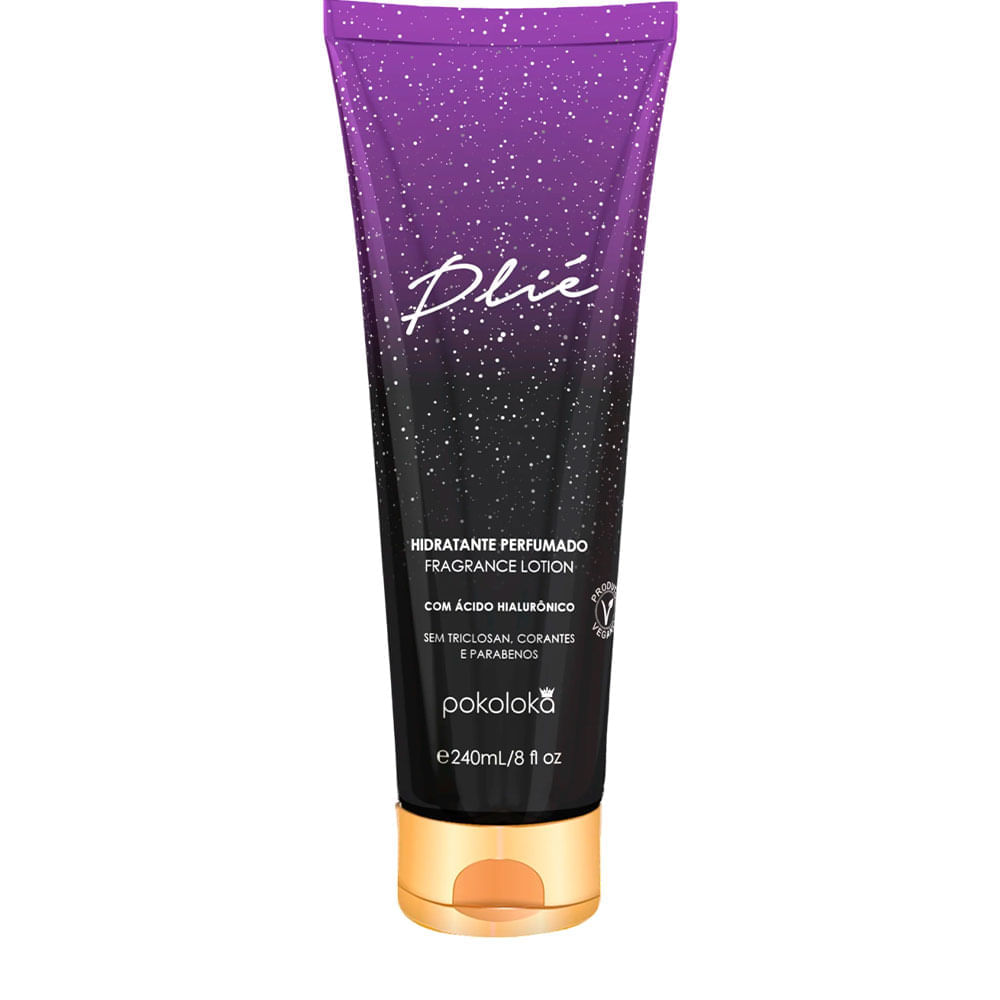 Kit Pokoloka Plié Feminino Body Splash 250ml + Hidratante Corporal 240ml