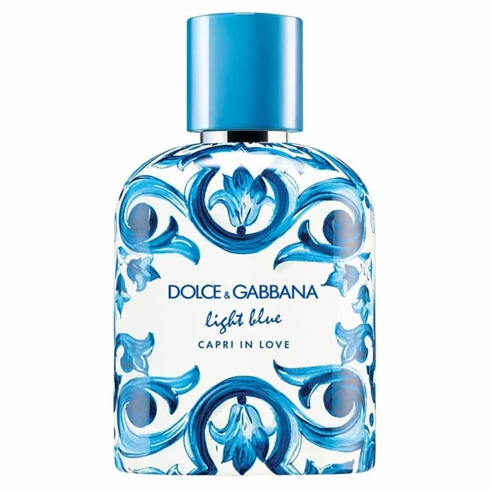 Perfume Masculino Light Blue Capri In Love Eau De Parfum Dolce & Gabbana 100ml