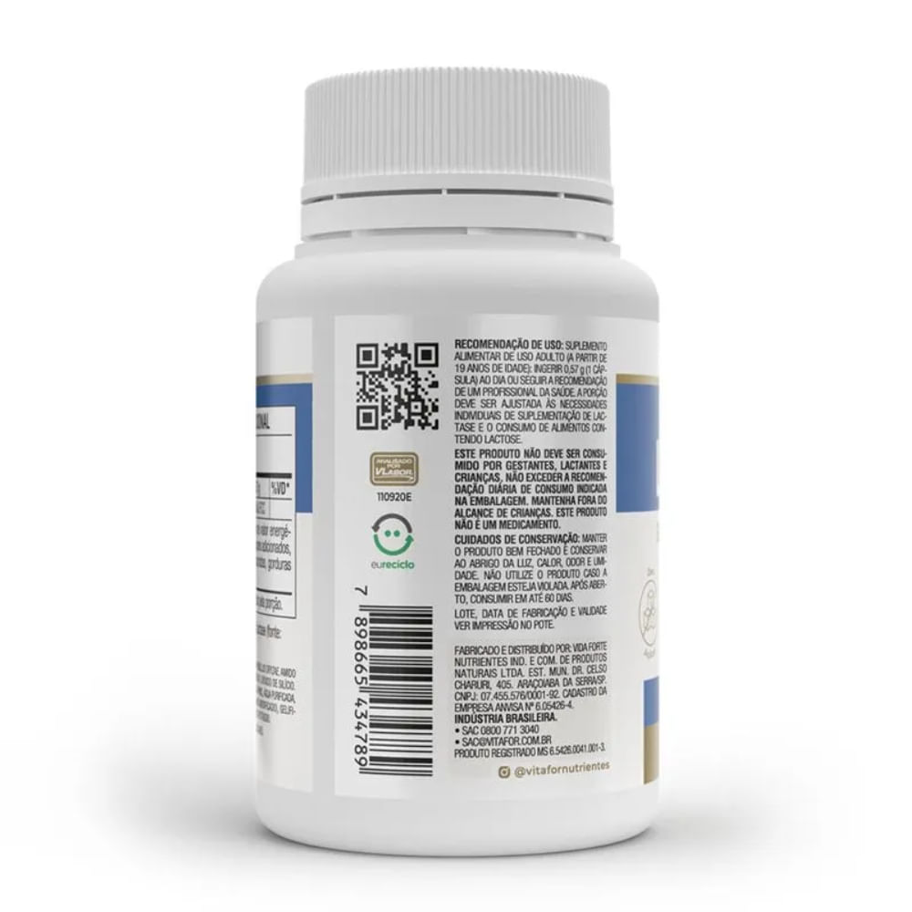 Lactase Laczyme Vitafor 60 Cápsulas