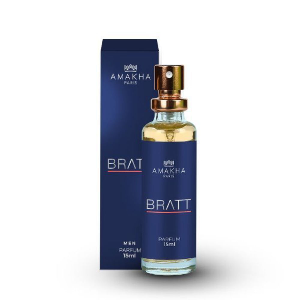 Perfume Masculino Brattt Parfum Amakha Paris 15ml