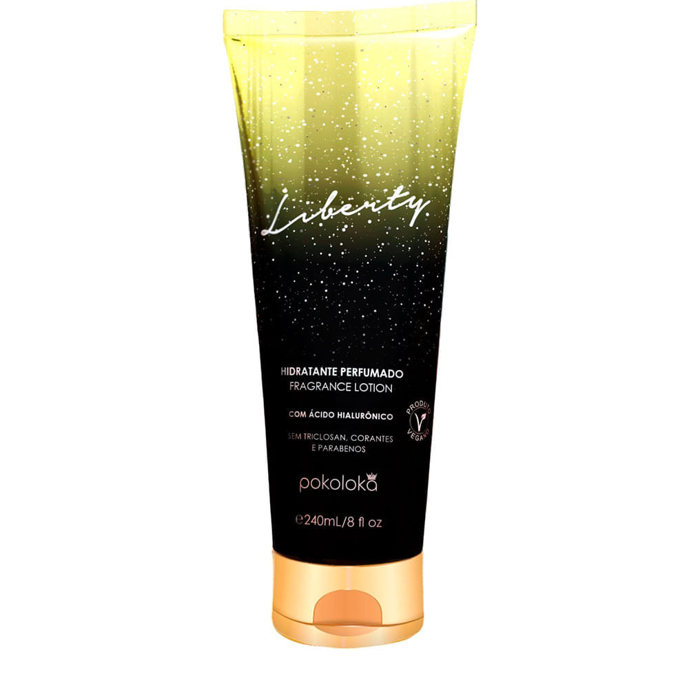 Kit Pokoloka Liberty Feminino Body Splash 250ml + Hidratante Corporal 240ml
