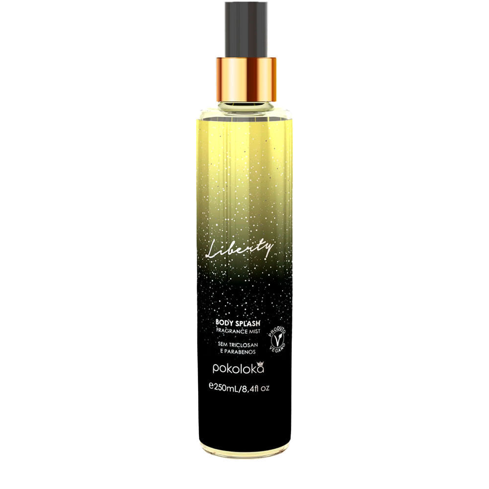 Kit Pokoloka Liberty Feminino Body Splash 250ml + Hidratante Corporal 240ml
