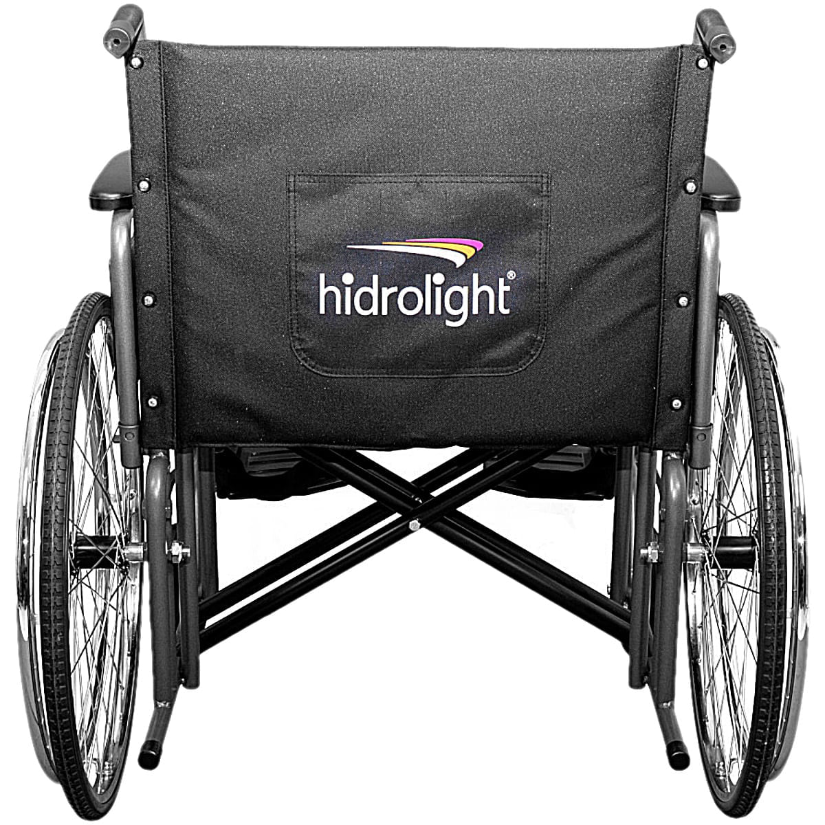 Cadeira de Rodas Plus Size AC30 Hidrolight 250 Kg Preta