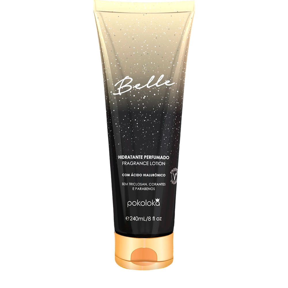 Kit Pokoloka Belle Feminino Body Splash 250ml + Hidratante Corporal 240ml