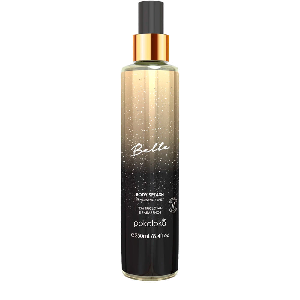 Kit Pokoloka Belle Feminino Body Splash 250ml + Hidratante Corporal 240ml