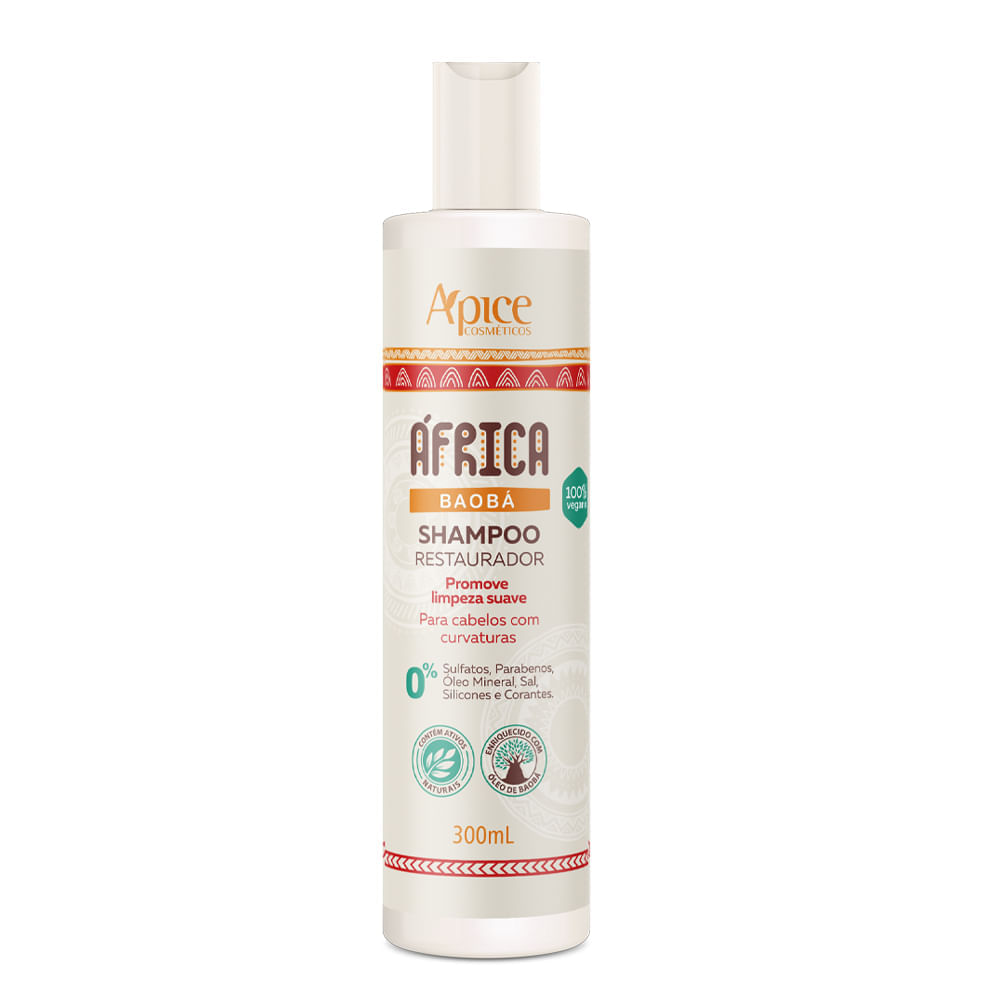 Shampoo Apice África Baobá 300ml