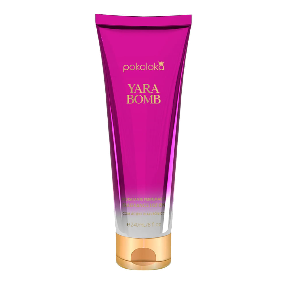 Kit Pokoloka Luxury Yara Bomb Loção Corporal 240ml + Body Splash 250ml