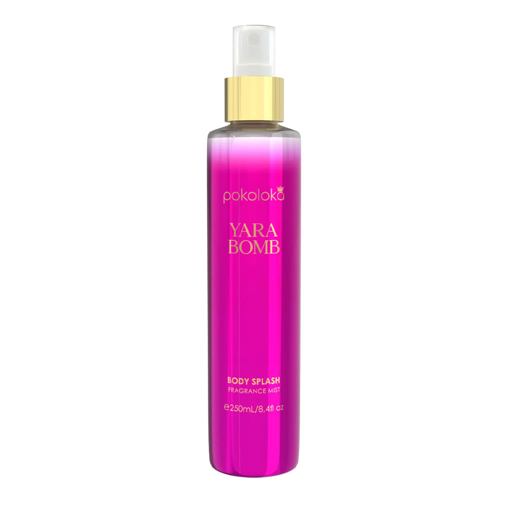 Kit Pokoloka Luxury Yara Bomb Loção Corporal 240ml + Body Splash 250ml