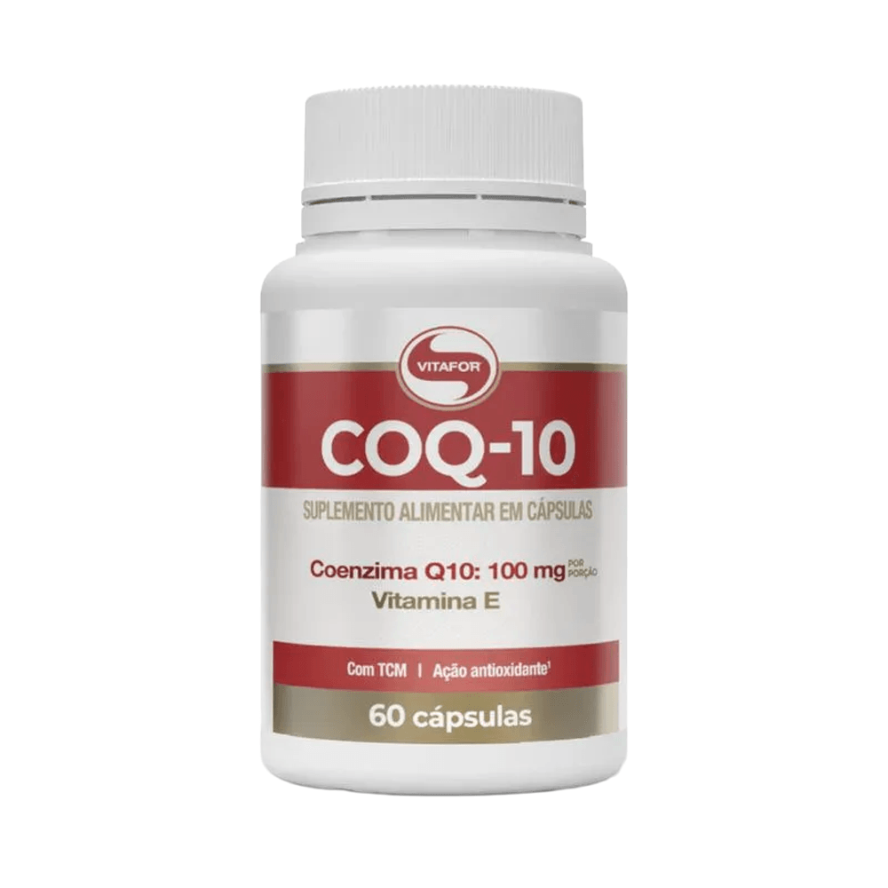 Coenzima Q10 100mg Coq-10 Vitafor 60 Cápsulas