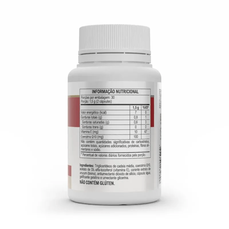 Coenzima Q10 100mg Coq-10 Vitafor 60 Cápsulas