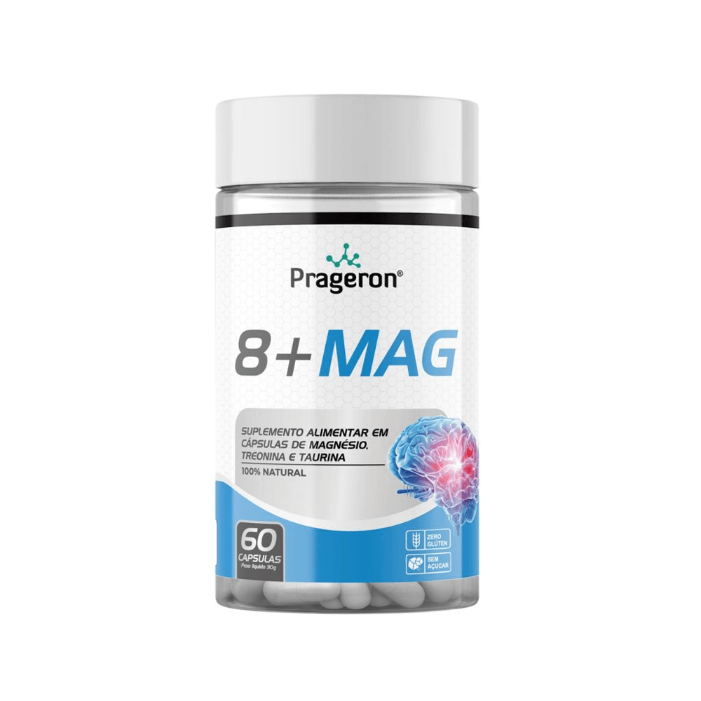 8+ Mag Prageron 60 Cápsulas
