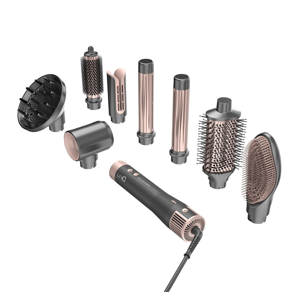 Modelador Gama Uniq Vibrance 8 em 1 Cinza Rose 127V