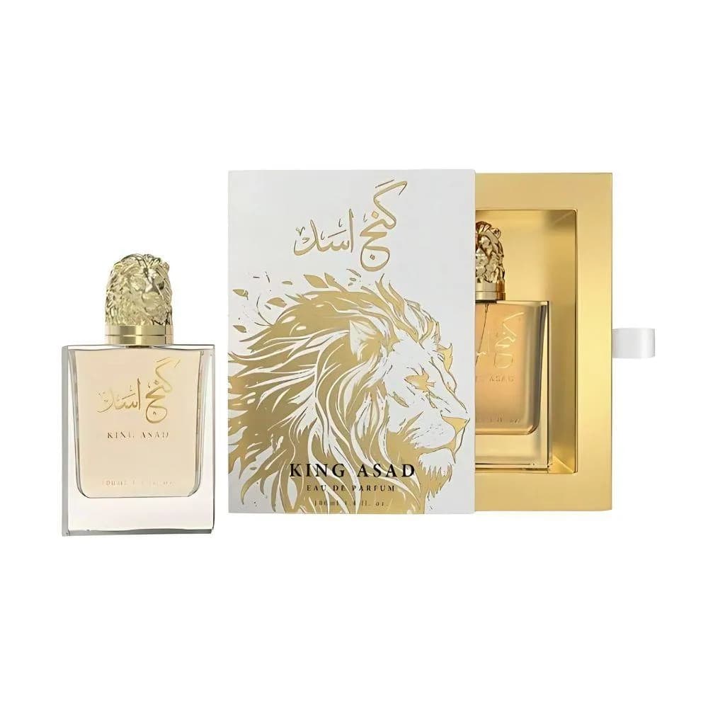 Perfume Árabe Masculino King Asad Zakat Eau De Parfum 100ml