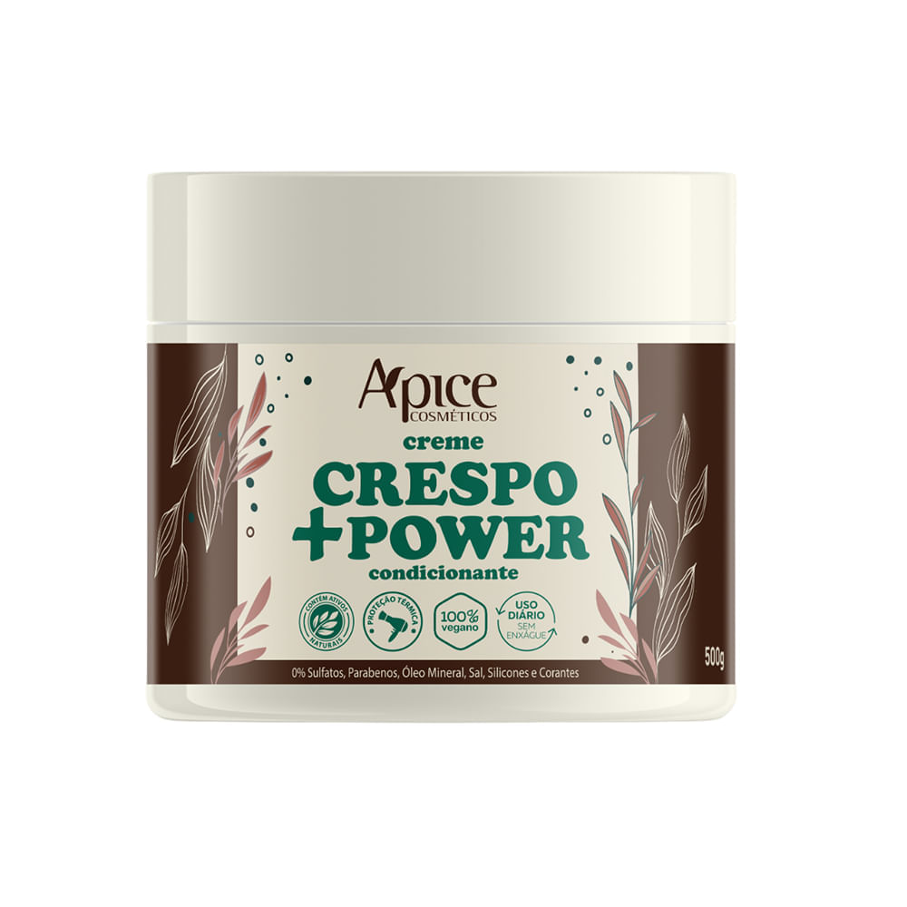Creme De Pentear Apice Crespo +power 500g