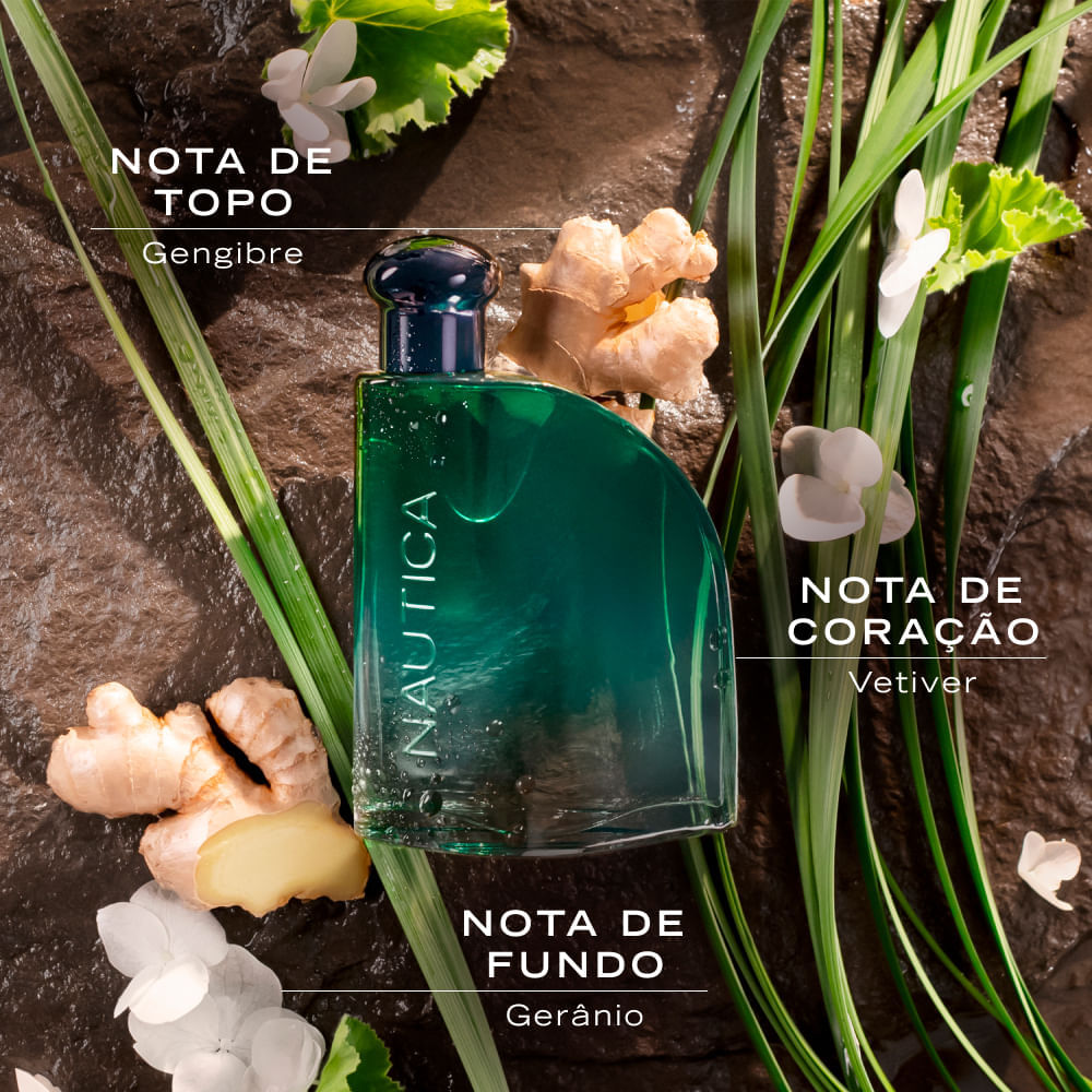 Perfume Masculino Nautica Colors Green Eau de Toilette 100ml