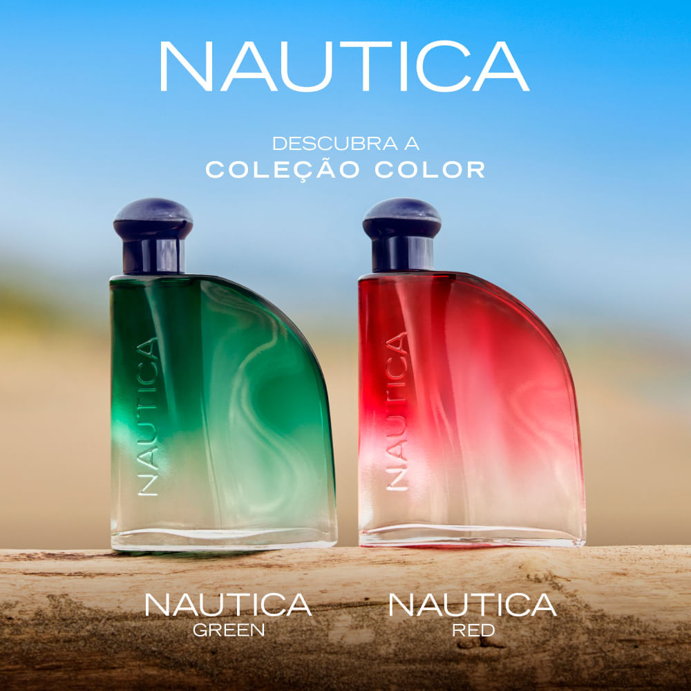 Perfume Masculino Nautica Colors Green Eau de Toilette 100ml